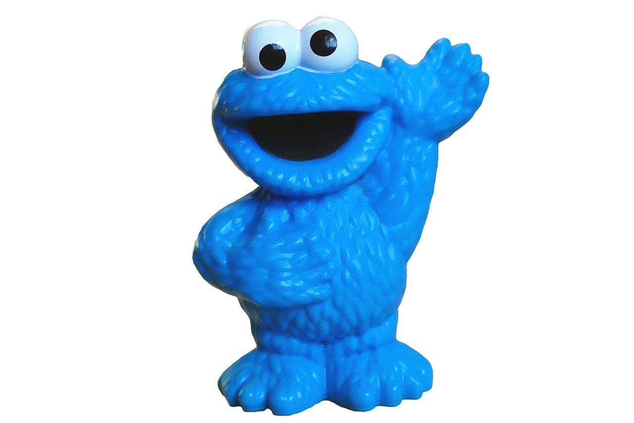 cookie monster, sesame street, muppet